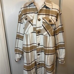 Oversized Plaid Shacket